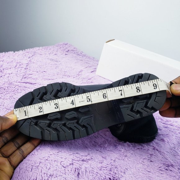 Made in Canada Waterproof Leather Alpine Hiker Sheepskin Shearling Boot 6us/4uk - Picture 4 of 8